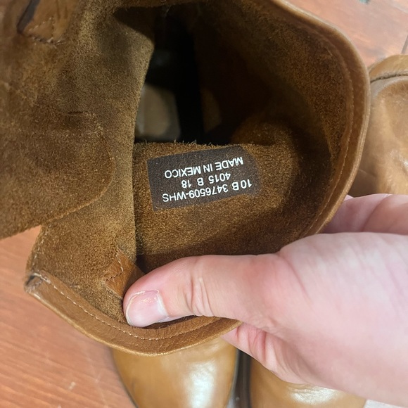 Like new leather Frye boots size 10 - Picture 4 of 4